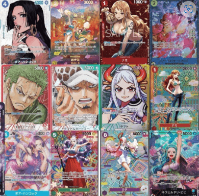 1周年第1弾超低額ワンピースオリパ ラインナップ